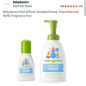 Babyganics Bottle Soap Gift set